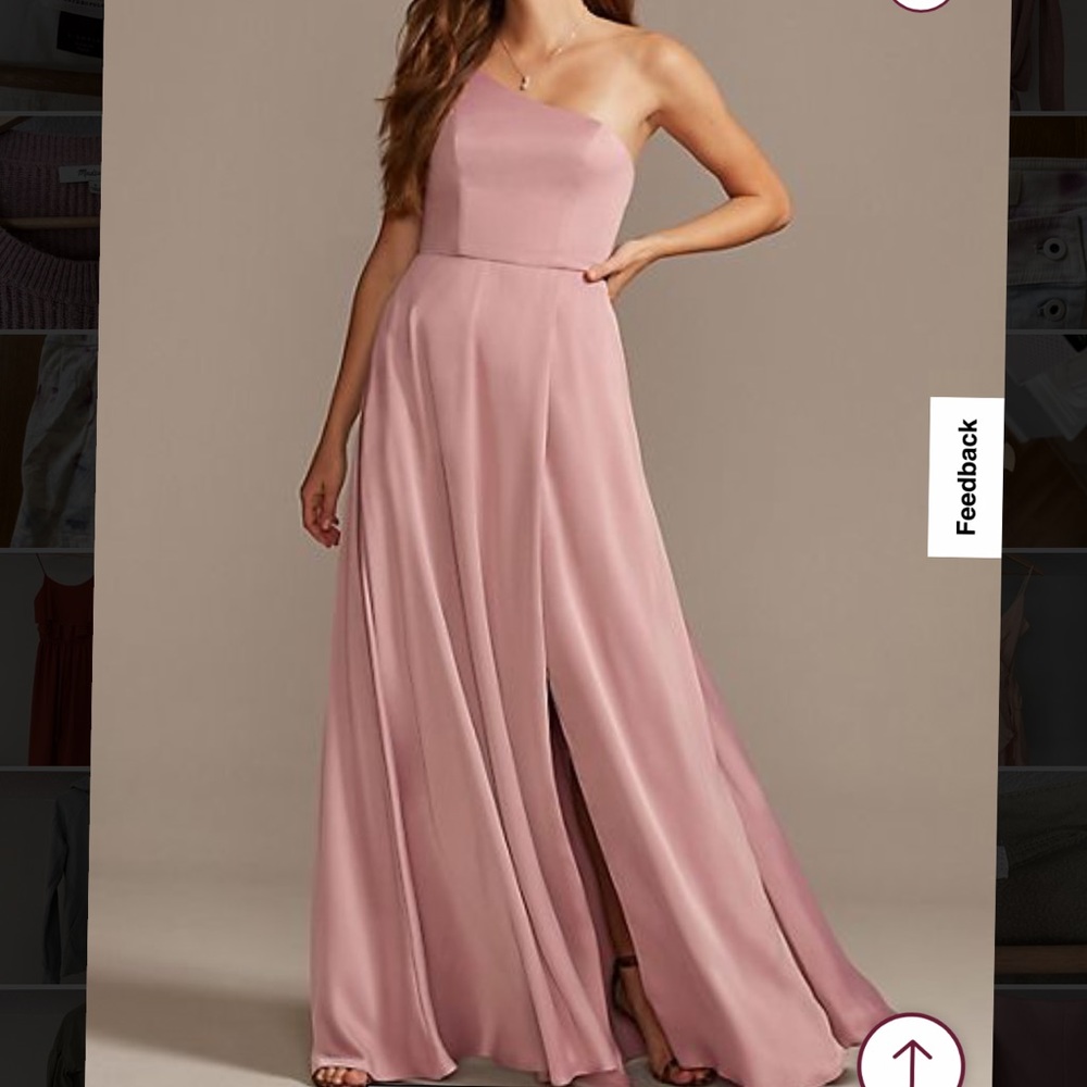 David’s Bridal Stunning One Shoulder